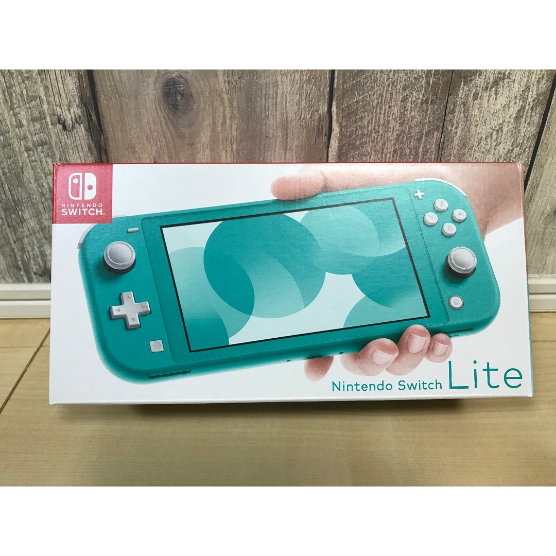 Nintendo Switch(ニンテンドースイッチ)の✨美品Switch Liteターコイズ完品一式✨ エンタメ/ホビーのゲームソフト/ゲーム機本体(携帯用ゲーム機本体)の商品写真