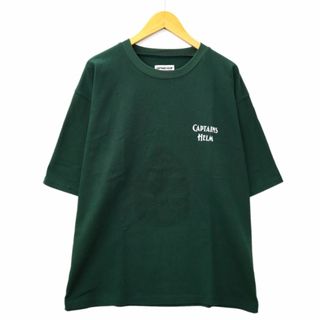 キャプテンズヘルム LOGO&MASK TEE ロゴ プリント Tシャツ L(Tシャツ/カットソー(半袖/袖なし))