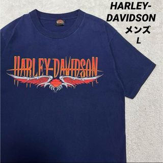 ハーレーダビッドソン(Harley Davidson)の【メキシコ製】HARLEY-DAVIDSON 半袖Tシャツ　メンズ L(Tシャツ/カットソー(半袖/袖なし))