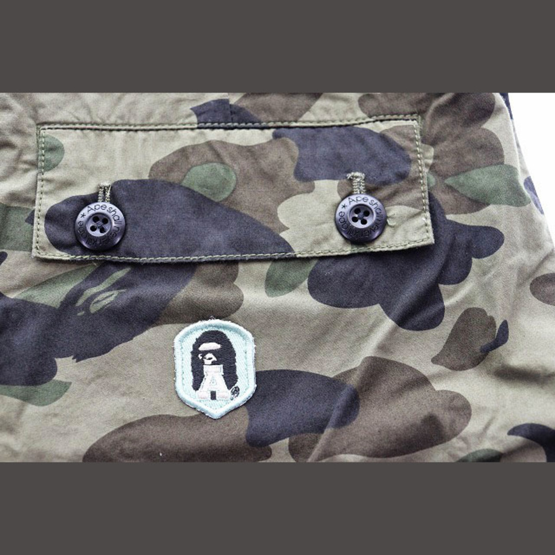 A BATHING APE(アベイシングエイプ)のアベイシングエイプ A BATHING APE カーゴ ショートパンツ M メンズのパンツ(ショートパンツ)の商品写真