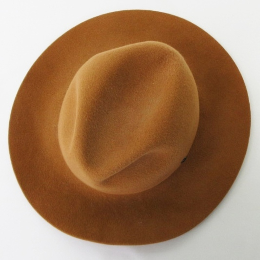アース arth 良品 ハット 中折れ帽 ラビットファー ブラウン系 57cm レディースの帽子(その他)の商品写真