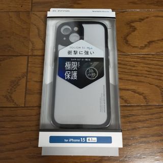 エレコム(ELECOM)のiPhone15スマホケース　ELECOM PM-A23ATSLFCKBK(モバイルケース/カバー)