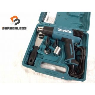 マキタ(Makita)の☆美品☆makita マキタ 100V ヒートガン HG6031VK 集中ノズル ケース付き 熱風温度調整機能 88148(工具)