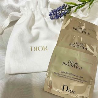 ディオール(Dior)のディオール　プレステージ美容液　フォーエバーフルイド　ディオール巾着ポーチ付き(美容液)