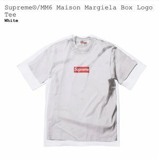 シュプリーム(Supreme)のSupreme x MM6 Box Logo Tee XXLサイズ(Tシャツ/カットソー(半袖/袖なし))