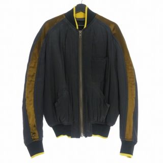 ハイダーアッカーマン(Haider Ackermann)のハイダーアッカーマン ボンバージャケット 中綿ブルゾン XS ブラック 黒(ブルゾン)