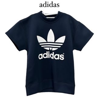 アディダス(adidas)の《adidas》 美品 トップス スエット トレーナー スポーツ アディダス(トレーナー/スウェット)