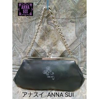 アナスイ(ANNA SUI)のアナスイ ANNA SUI 本革/がま口ハンドバッグ/車掌バッグ(ハンドバッグ)