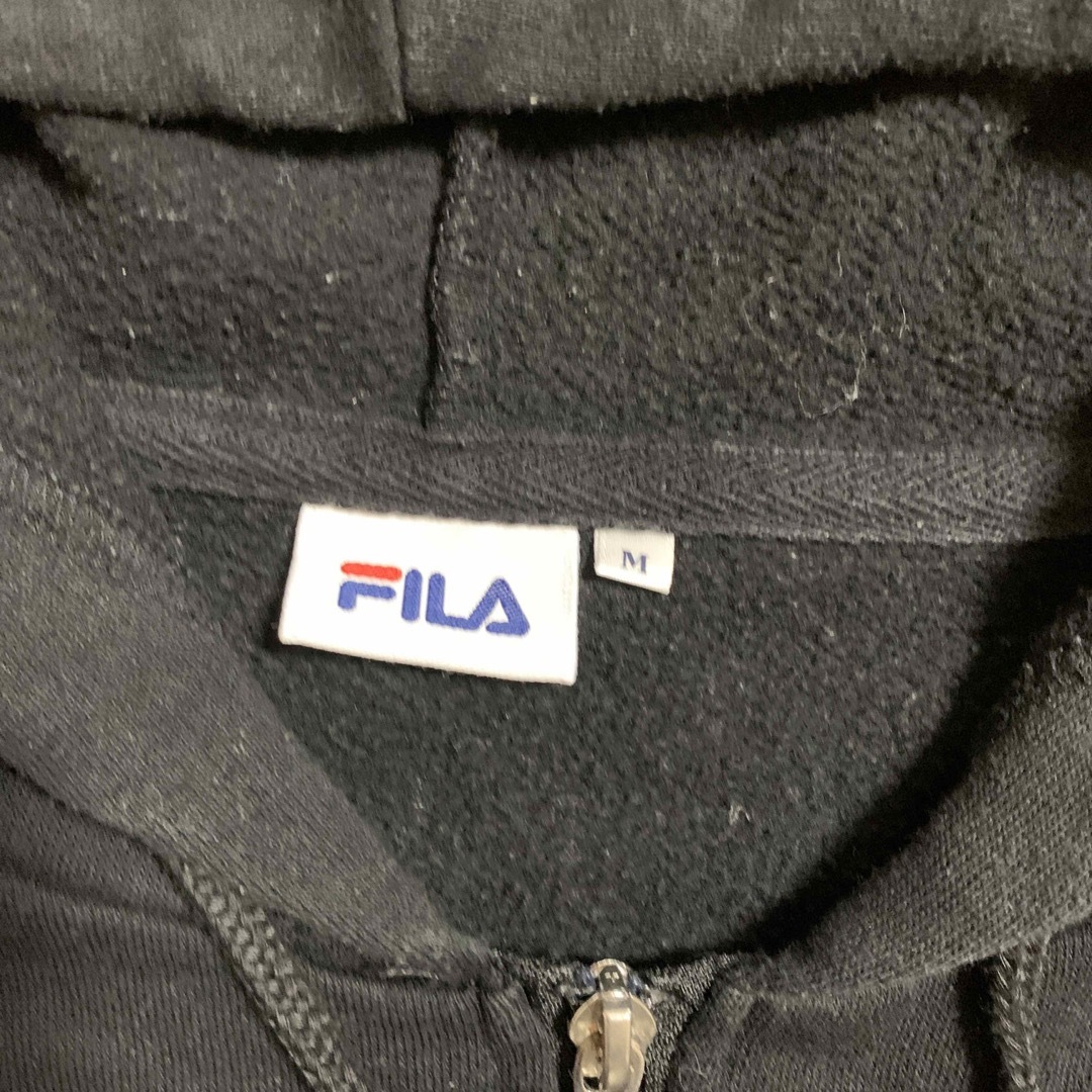 FILA(フィラ)のFILAパーカー ブラック レディースパーカー スポーツ レディースのトップス(パーカー)の商品写真