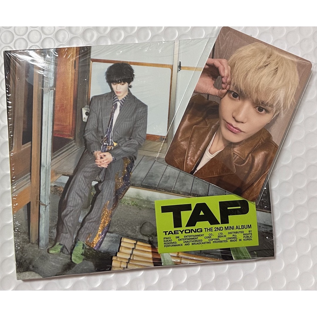 テヨン TAP  Digipack 新品未開封 特典 エンタメ/ホビーのCD(K-POP/アジア)の商品写真