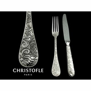 クリストフル(Christofle)のChristofle スターリングシルバーフォーク&ナイフ クリストフル(カトラリー/箸)