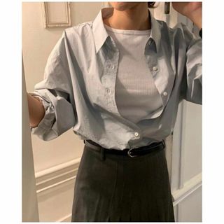 送料込 vegetable heim cotton shirt(シャツ/ブラウス(長袖/七分))