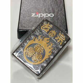 吉宗 家紋 ブラック ゴールド 限定品 ZIPPO(その他)