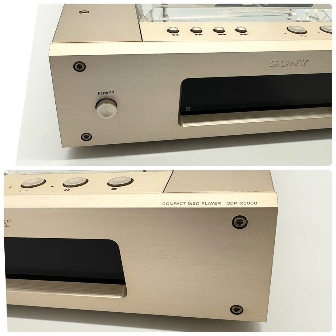 ほぼ新品 SONY ソニー CDP-X5000 CDプレイヤー ほぼ新品 SONY ソニー CDP-X5000 CDプレイヤー