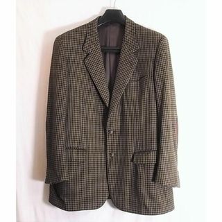 ブリオーニ(Brioni)のsizeXL相当 ブリオーニ  ツイード製カジュアルジャケット レザーパッチ付き(テーラードジャケット)