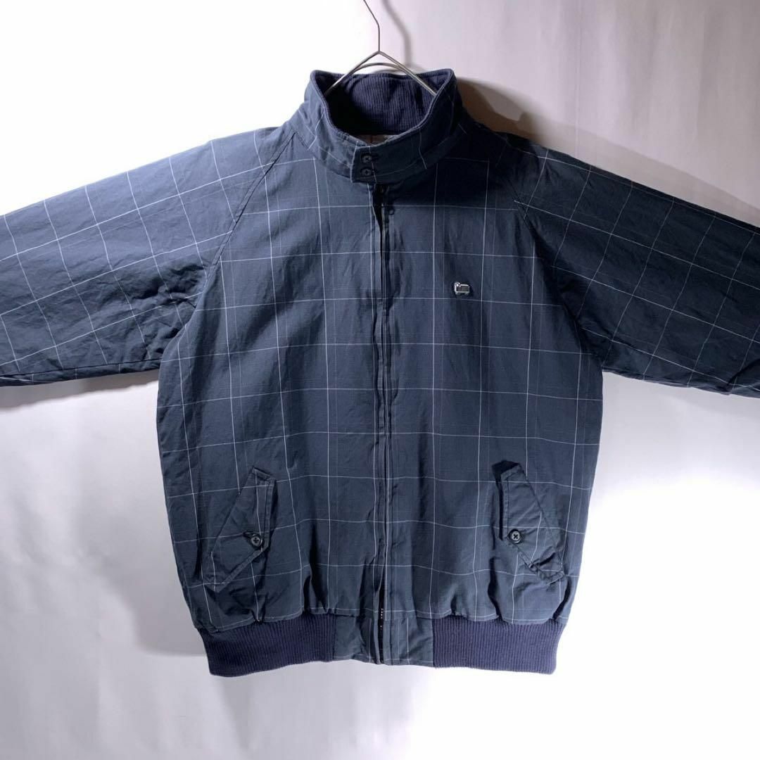 WOOLRICH(ウールリッチ)の古着 ウールリッチ G9 スイングトップ ブルゾン グレー チェック M メンズのジャケット/アウター(ブルゾン)の商品写真