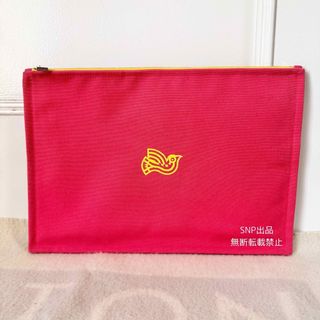 エルメス(Hermes)のエルメス 超美品 トゥルース・フラット ポーチ GM クラッチバッグ 刺繍 鳥(ポーチ)