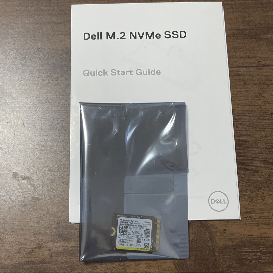 DELL(デル)のdell SSD 512GB スマホ/家電/カメラのPC/タブレット(PCパーツ)の商品写真