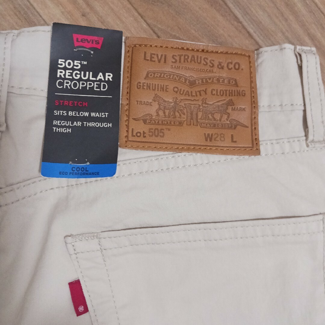 Levi's(リーバイス)のLevis リーバイス  COOL ストレッチ クロップドパンツ  505 メンズのパンツ(デニム/ジーンズ)の商品写真