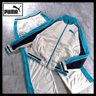 プーマ(PUMA)のPUMA プーマ ベロア ジャージ トラックジャケット 上下 セットアップ(ジャージ)