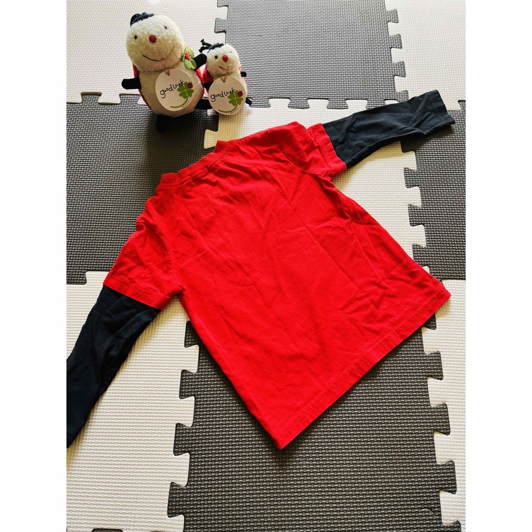 babyGAP(ベビーギャップ)のGAP他　長袖ラグランTシャツ２枚セット！100 キッズ/ベビー/マタニティのキッズ服男の子用(90cm~)(Tシャツ/カットソー)の商品写真