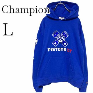 チャンピオン(Champion)のチャンピオン Champion★プルオーバーパーカー★ドクロマーク★Lサイズ(パーカー)