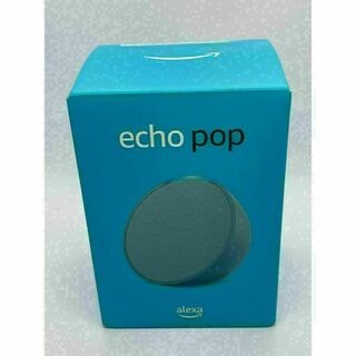 アマゾン(Amazon)の【新品未開封】 Echo Pop スマートスピーカー 　ティールグリーン(その他)