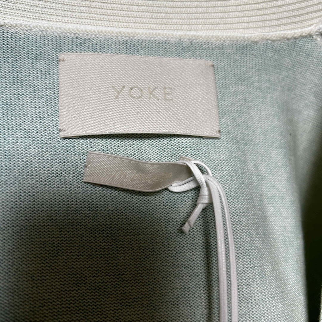 YOKE(ヨーク)のYOKE ヨーク スウェットカーディガン グラデーション 23SS メンズのトップス(カーディガン)の商品写真