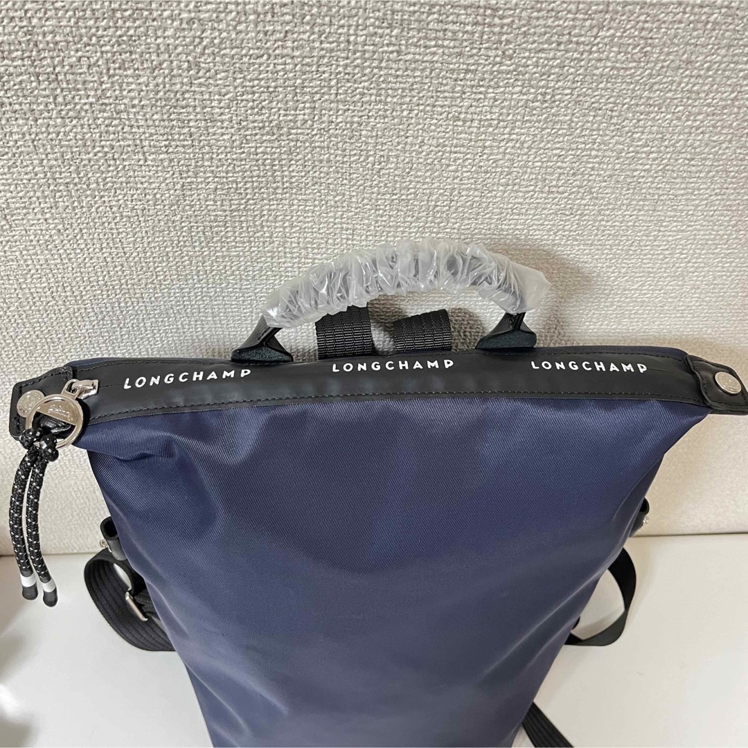 LONGCHAMP(ロンシャン)の【新品】LONGCHAMP ル プリアージュエナジー バックパックネイビーM レディースのバッグ(リュック/バックパック)の商品写真