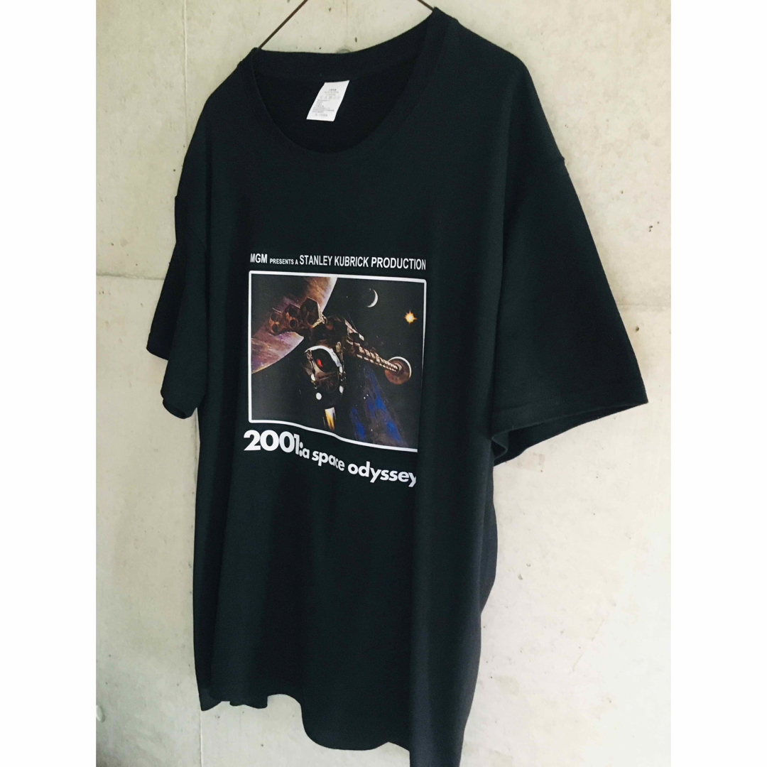 【美品★メンズXL★送料無料！】2001年宇宙の旅 Tシャツ 半袖 ブラック メンズのトップス(Tシャツ/カットソー(半袖/袖なし))の商品写真