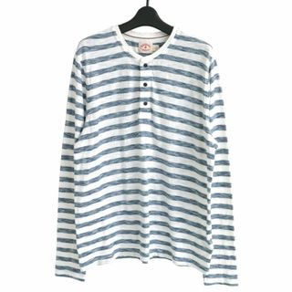 ブルックスブラザース(Brooks Brothers)のブルックスブラザーズ レッドフリース 19SS ボーダーヘンリーネックTシャツ(Tシャツ/カットソー(七分/長袖))