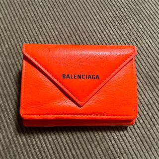 バレンシアガ(Balenciaga)のバレンシアガ　三つ折り　オレンジ(財布)