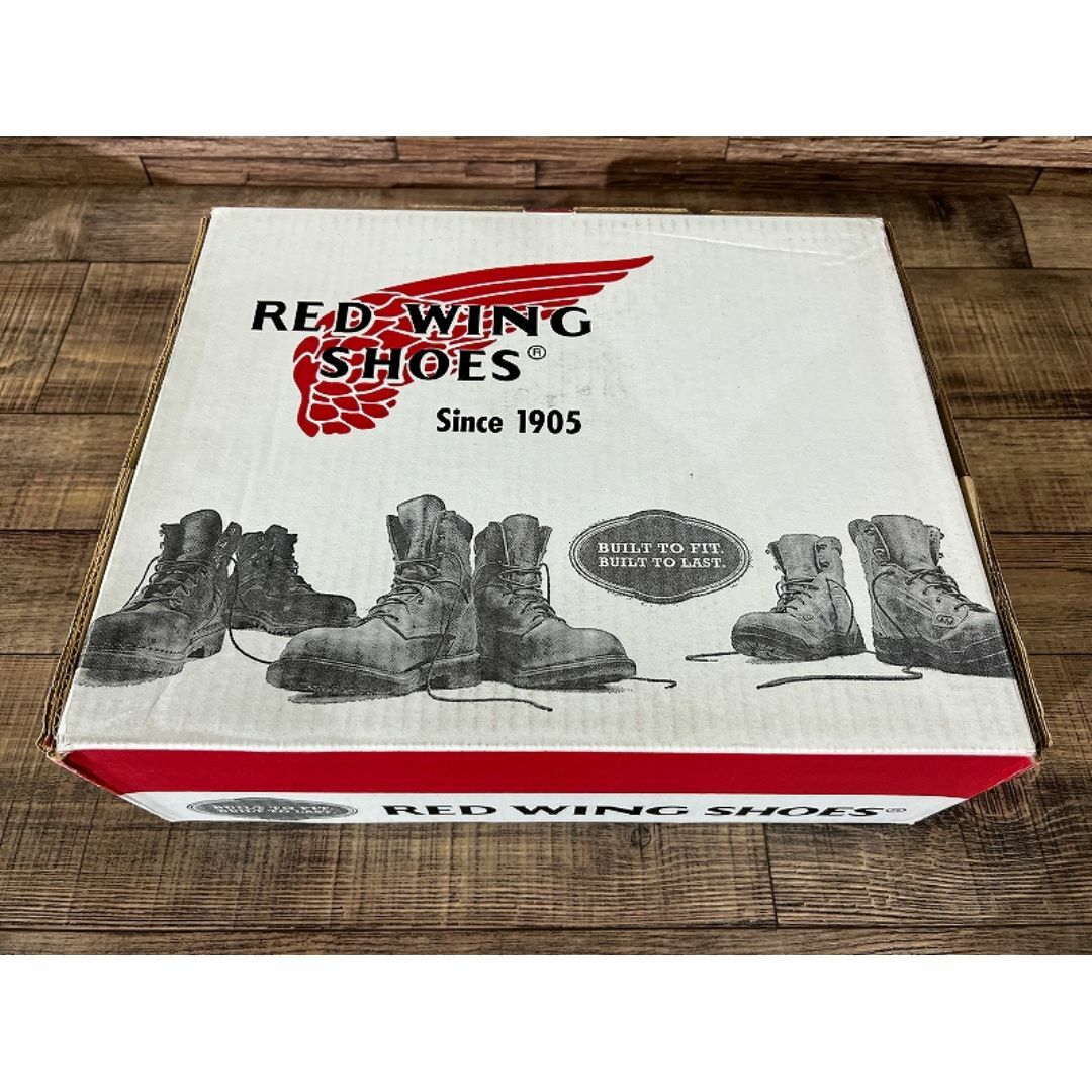 REDWING(レッドウィング)の展示品 ビームス 別注 レッドウィング 8186 ペコス ブーツ 25.5 ① メンズの靴/シューズ(ブーツ)の商品写真