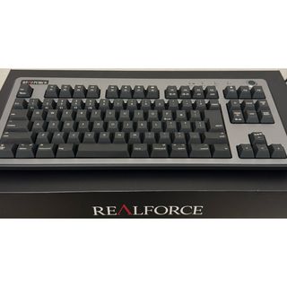 アップル(Apple)のREALFORCE R3 Mac 配列 テンキーレス ブラック R3HG11(PC周辺機器)