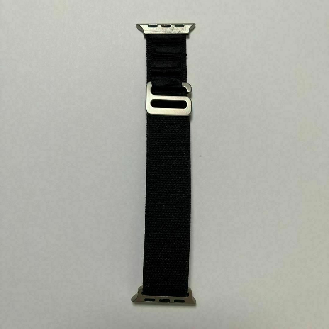 Apple Watch バンド ＃1 ブラック アルパインループ L メンズの時計(その他)の商品写真