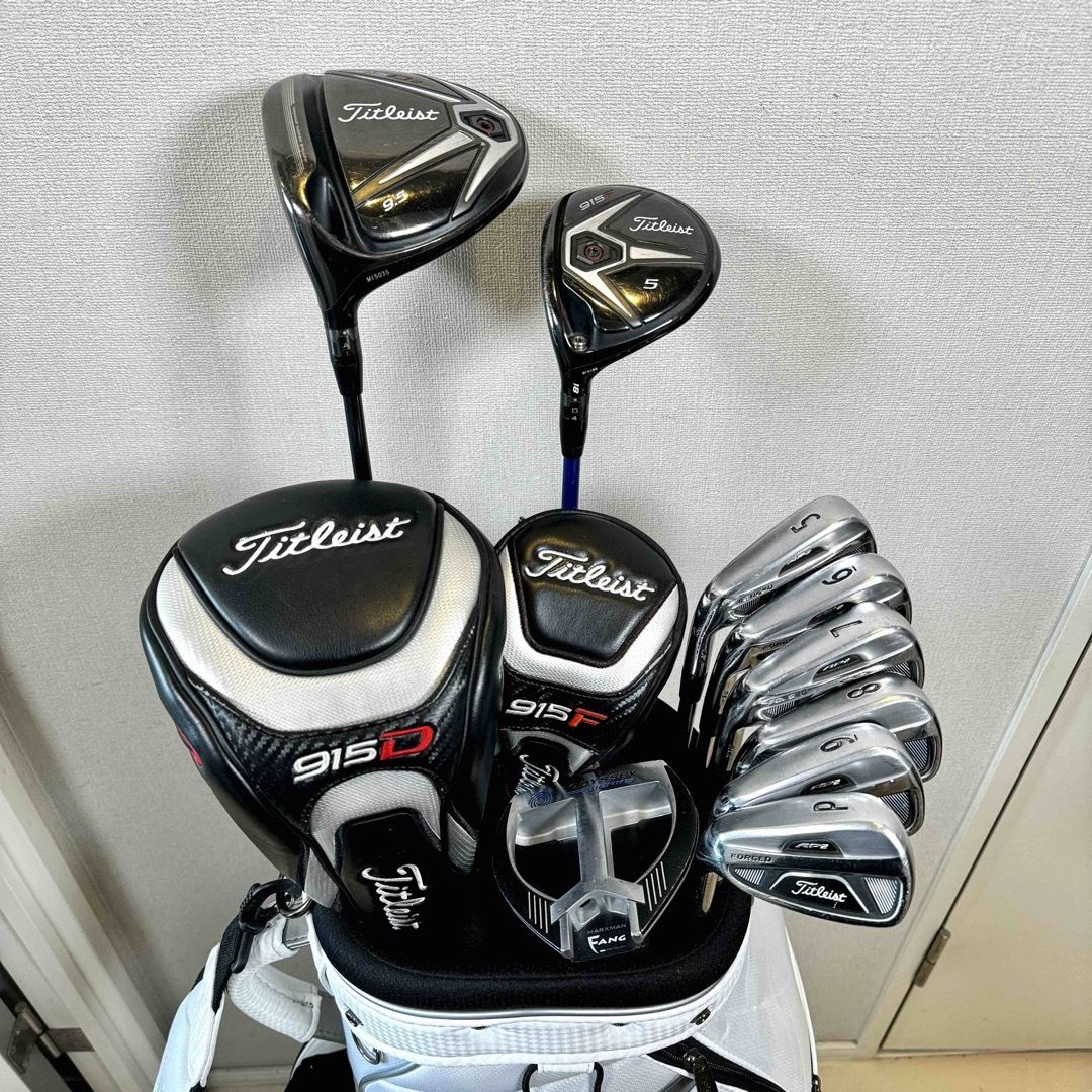 Titleist(タイトリスト)のタイトリスト PUMA 915 ゴルフ クラブ レフティ 左 セット 初心者向け スポーツ/アウトドアのゴルフ(クラブ)の商品写真