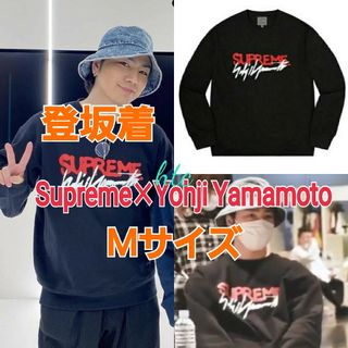 シュプリーム(Supreme)の登坂着★Supreme×Yohji Yamamoto★Logo Crewneck(スウェット)