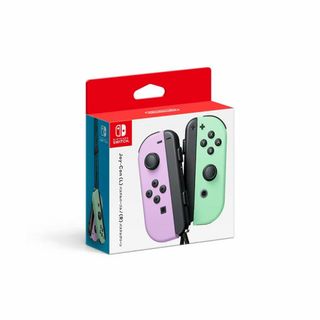 【色: パステルパープル/パステルグリーン】【任天堂純正品】Joy-Con(L)(携帯用ゲーム機本体)