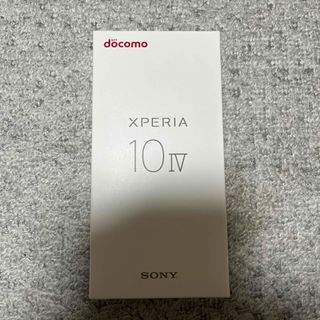 エクスペリア(Xperia)のSONY Xperia 10 IV SO-52C ホワイト(スマートフォン本体)