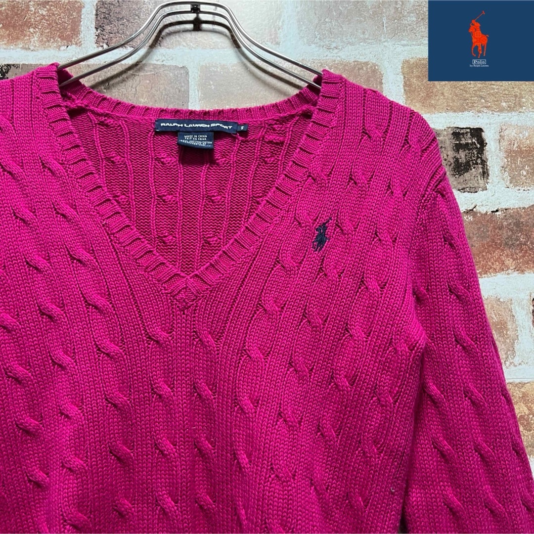 POLO RALPH LAUREN(ポロラルフローレン)の新品未使用❗️ポロ　ラルフローレン  ポロシャツ❗️ レディースのトップス(ニット/セーター)の商品写真