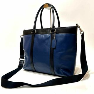 コーチ(COACH)の【美品】　COACH 2way メトロポリタン　ビジネスバッグ　トートバッグ(ビジネスバッグ)