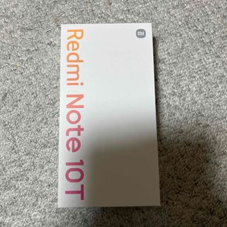 シャオミ(Xiaomi)のXiaomi Redmi Note 10T A101XM アジュールブラック(スマートフォン本体)