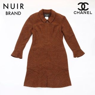 シャネル(CHANEL)のシャネル CHANEL Size 38 チェック ジップアップ 97A コート(その他)