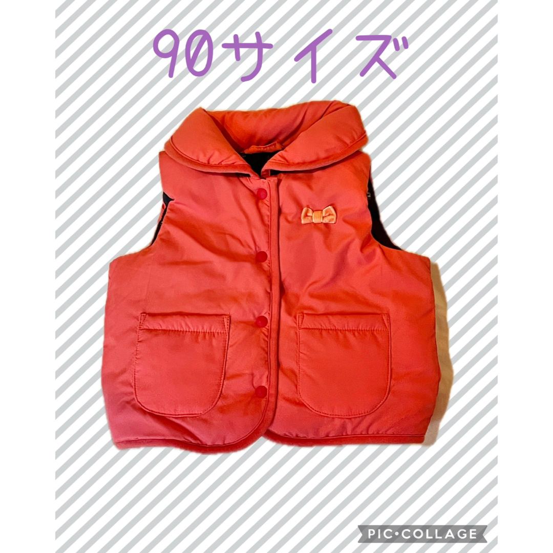 ベスト90サイズ キッズ/ベビー/マタニティのキッズ服女の子用(90cm~)(ジャケット/上着)の商品写真