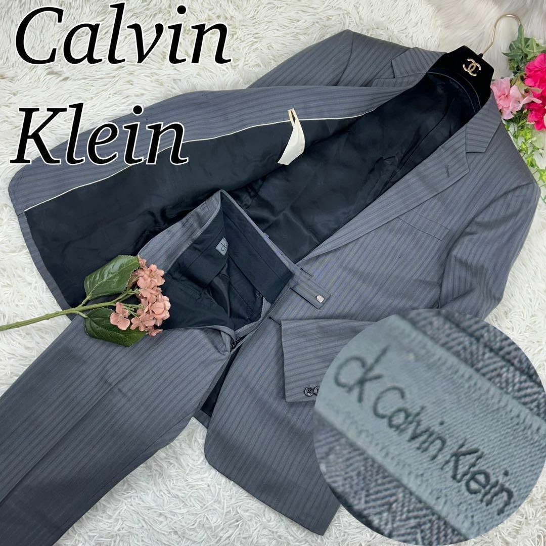 Calvin Klein - カルバンクライン メンズ Mサイズ ストライプ