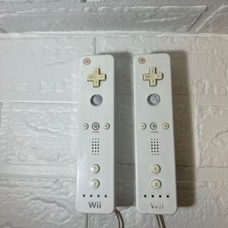 ウィー(Wii)のWiiリモコン2個セット(その他)