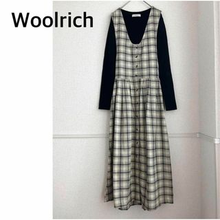 ウールリッチ(WOOLRICH)のWoolrich  ウールリッチ　ノースリーブワンピース(ロングワンピース/マキシワンピース)