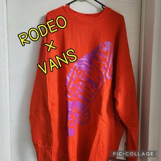 RODEO CROWNS - ロデオ　VANS　スウェット　ワンピース