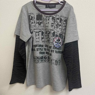 BA-TSUSTUDIO 男の子用 長袖Tシャツ 130cm(Tシャツ/カットソー)