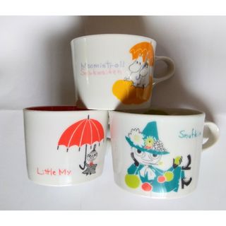 ムーミン(MOOMIN)のムーミン　マグカップ3個セット(食器)